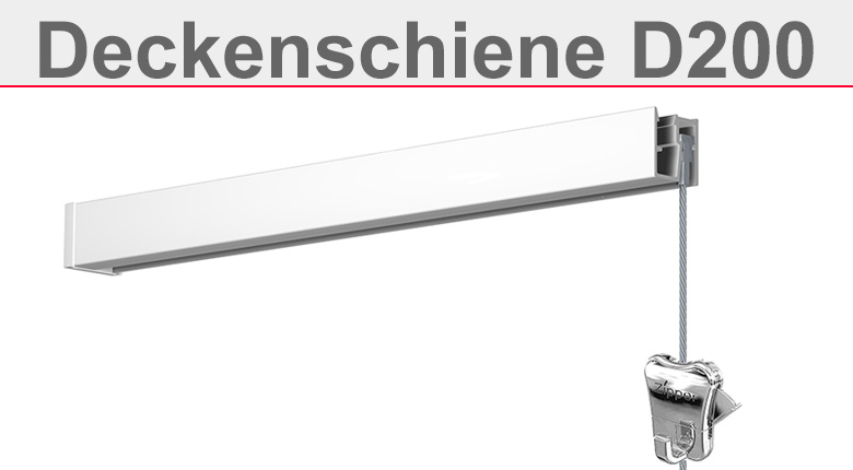 Deckenschiene D200