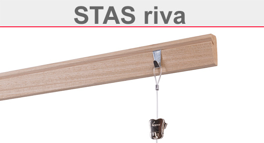 STAS riva Holzschiene