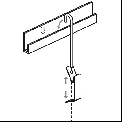 STAS J-Rail Federhaken