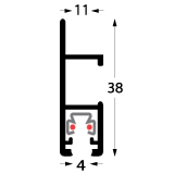 Bilderschiene multirail max Profil