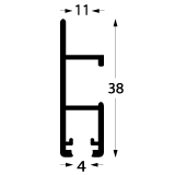 Bilderschiene prorail max Profil