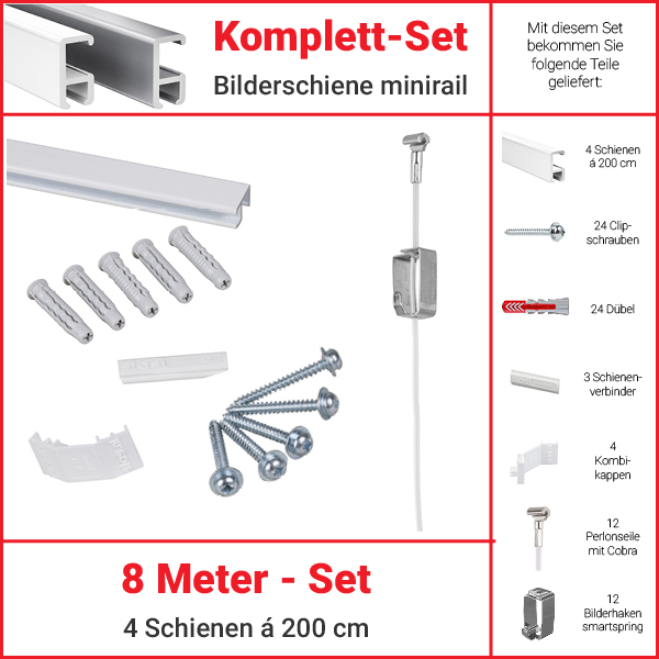 8 meter set